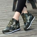 Camouflage high-top women's sneakers - Image 4