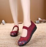 women’s low-heeled flat sports shoes - Image 5