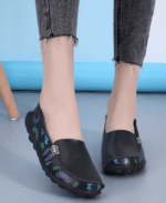 Soft bottom loafer women's shoes - Image 4