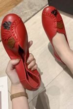 Women’s Leather Shoes Casual Soft Sole - Image 8