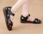 New Style Flat Women's Sandals with Rubber Sole - Image 7