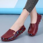 Soft bottom loafer women's shoes - Image 2