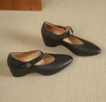 Branded Vintage Leather Hollowed For Women - Image 5