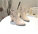 Zipper Leather Women’s Boots - Image 4