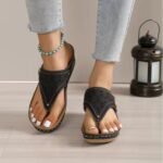 New flat thick bottom comfortable sandals - Image 8