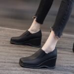 Wedge-heeled Single Shoes for Women - Image 2