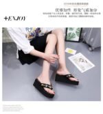 Rhinestones flip-flops Slippers - Image 14