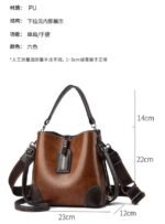 Versatile middle-aged bucket bags for women - Image 10