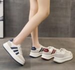 Genuine leather sports casual thick-sole shoe - Image 8