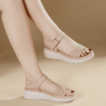 One-strap thick-soled sandals for women