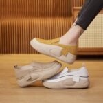 Hollow hole casual shoes women's soft sole