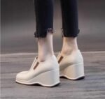 Wedge-heeled Single Shoes for Women - Image 5