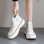 High-top canvas shoes for women - Image 4