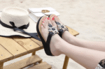 Bohemian ethnic style thick bottom sandals - Image 2