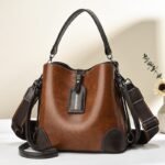 Versatile middle-aged bucket bags for women - Image 3