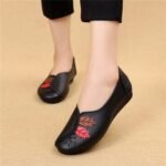 Women’s Leather Shoes Casual Soft Sole