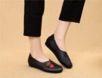 Women’s Leather Shoes Casual Soft Sole - Image 4