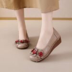 Retro Ethnic Style Low-Cut Women's Shoes