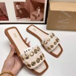 New Metal Flat Sandals For Women's