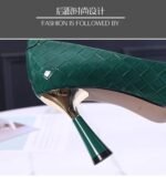 new sexy nightclub white leather shoes - Image 7