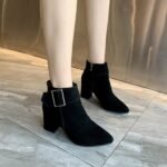 Internet celebrity short boots for women