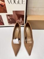 Winter New Retro Brown High Heels for Women - Image 6