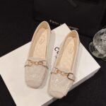 women’s casual patent leather high heels shoe - Image 2