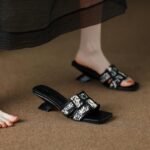 heel patent leather women shoe - Image 7