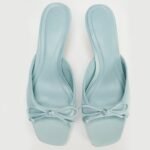 Elegant Bow Open-Toe Kitten Heel Sandals - Image 6