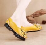 Ethnic Style Genuine Leather Women's Single - Image 5