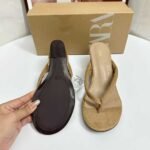 Comfortable Wedge Heel Round Toe Flip-Flops Women's - Image 6