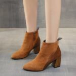 New autumn and winter short boots women's