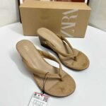 Comfortable Wedge Heel Round Toe Flip-Flops Women's