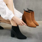 New autumn and winter short boots women's - Image 4