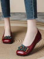 Spring Retro Ethnic Style Women's Shoes - Image 4