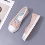 shallow mouth spring canvas shoes women - Image 14
