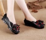 Ethnic Style Genuine Leather Women's Single - Image 2