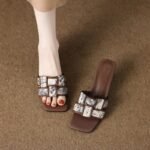 heel patent leather women shoe - Image 6