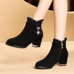 Internet celebrity short boots for women