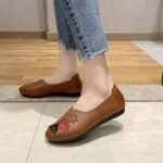 Women’s Leather Shoes Casual Soft Sole - Image 6