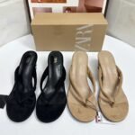 Comfortable Wedge Heel Round Toe Flip-Flops Women's - Image 2