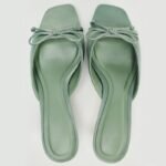 Elegant Bow Open-Toe Kitten Heel Sandals - Image 5