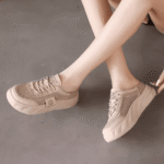 New Half-shoes with skirt thick bottom - Image 5