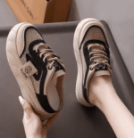 New Half-shoes with skirt thick bottom - Image 4