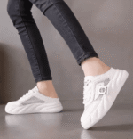 New Half-shoes with skirt thick bottom - Image 3