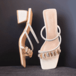 New rhinestones mid-heel for women - Image 3