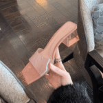 Fairy style transparent Woman shoes