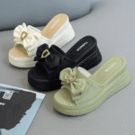 High-heeled slippers for women in summer thick-soled - Image 7