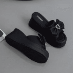 High-heeled slippers for women in summer thick-soled - Image 8