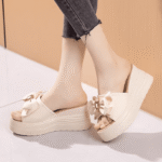 High-heeled slippers for women in summer thick-soled - Image 5